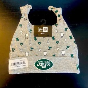 New York Jets New Era Critter Cuffed Knit Infant Hat  - NEW WITH TAGS